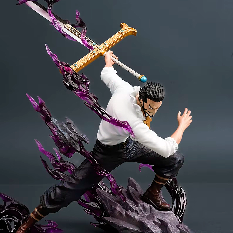 PRÓXIMAMENTE Mihawk Epico - One Piece - Figura de Acción 35 cm - En Caja - PVC / Plástico