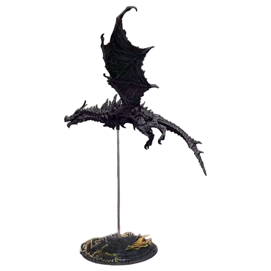 PRÓXIMAMENTE Alduin: El Comedor de Mundos - Skyrim - Figura de Acción 25 cm - En Caja - PVC / Plástico