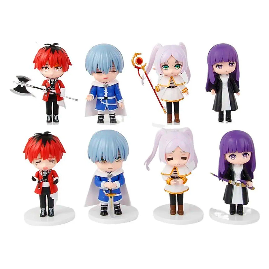 PRÓXIMAMENTE Chibis Frieren, Himmel, Fern, Stark - Soso no Frieren - Figura de Acción 10 cm - PVC Plástico