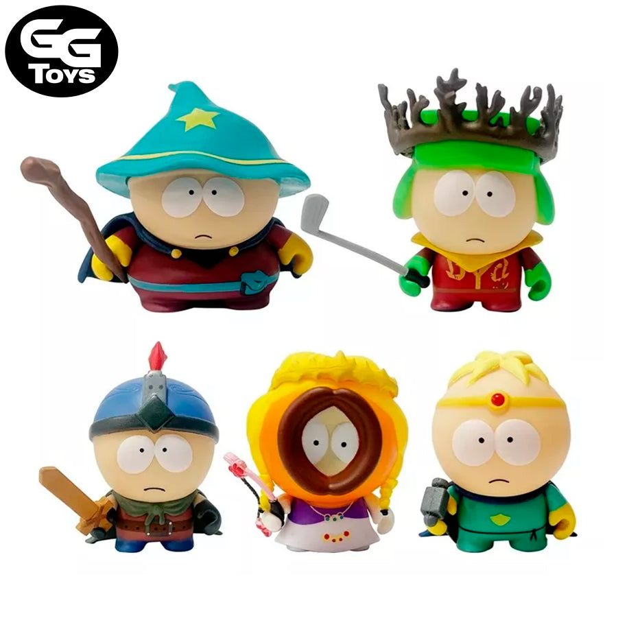 PRÓXIMAMENTE Set South Park Disfrazados - Figura de Acción 6 cm - En Caja - PVC / Plástico