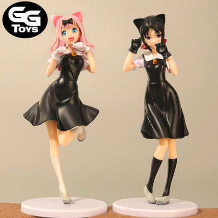 Kaguya-sama y Fujiwara Gatitas - Love is War - Figura de Acción 22 cm - PVC / Plástico