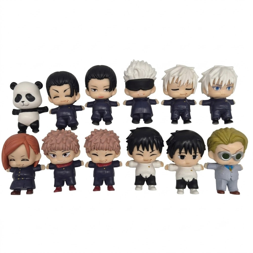 Chibbis Jujutsu kaisen Acostados- Jujutsu kaisen- Figuras de Acción 7 cm - PVC / Plástico