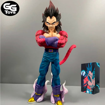 Vegeta SSJ 4 parado - Dragon Ball Z - Figura de Acción 30 cm - En Caja - PVC / Plástico