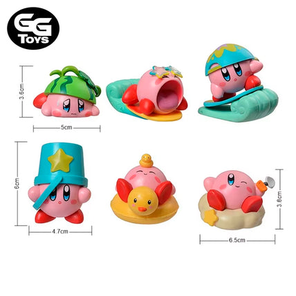 Kirby Chibis Playeros - Figura de Acción 4-7 cm  - En Caja - PVC / Plástico