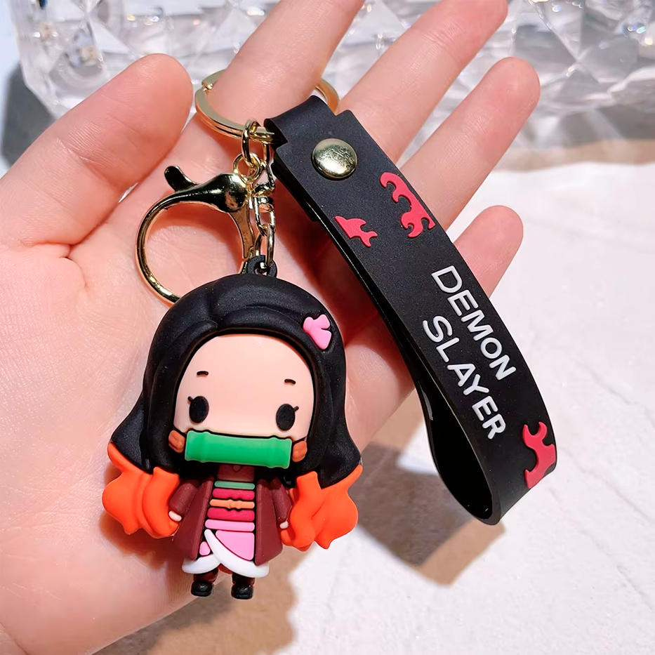 Nezuko - Demon Slayer - Llavero 5 cm - PVC / Goma