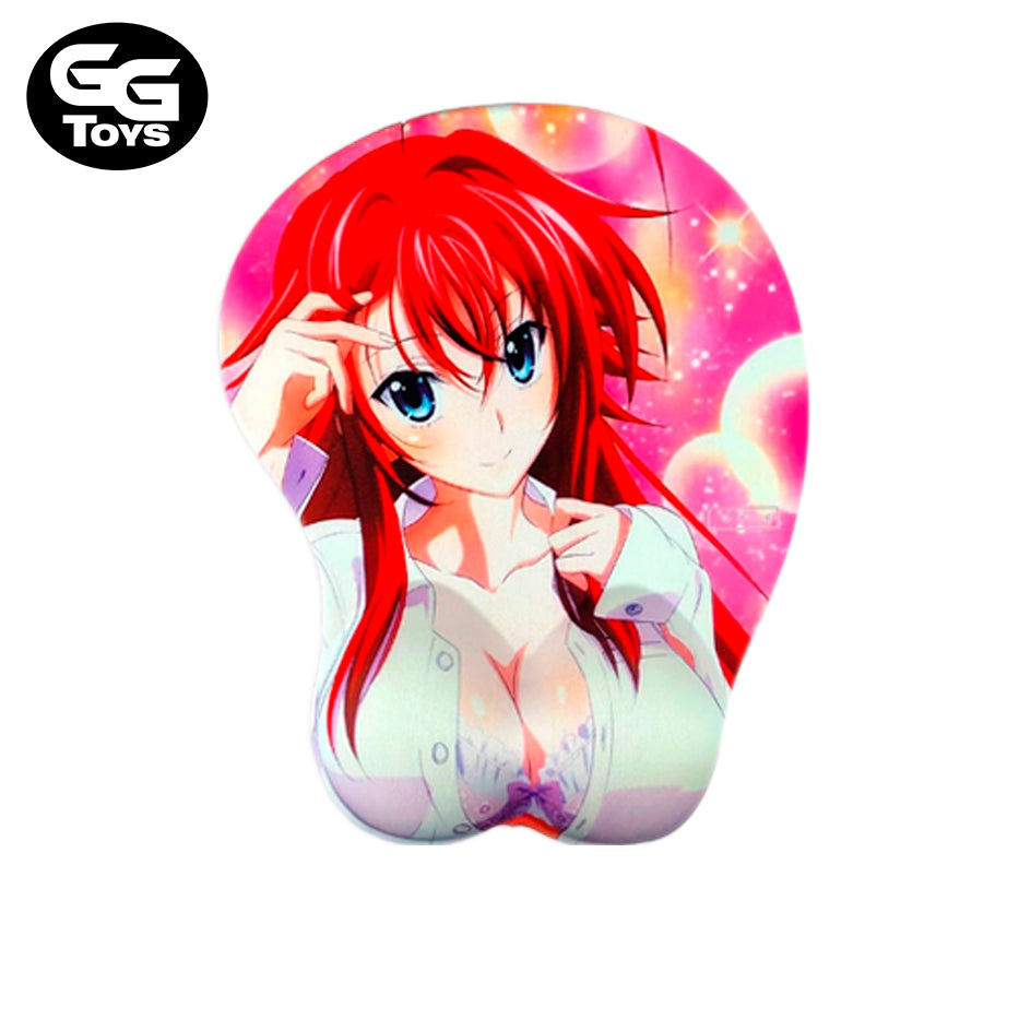 Mouse Pads con Almohadillas V2 - Animes Girls 25 cm - Licra + Silicona