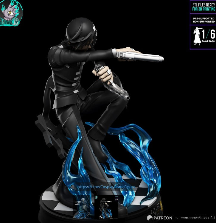 BAJO PEDIDO-Death the Kid-Soul Eater