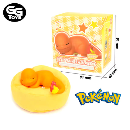 PRÓXIMAMENTE Meowth, Charmander Slowpoke Durmiendo - Pokemon - Figura de Acción 6 cm - En Caja - PVC / Plástico
