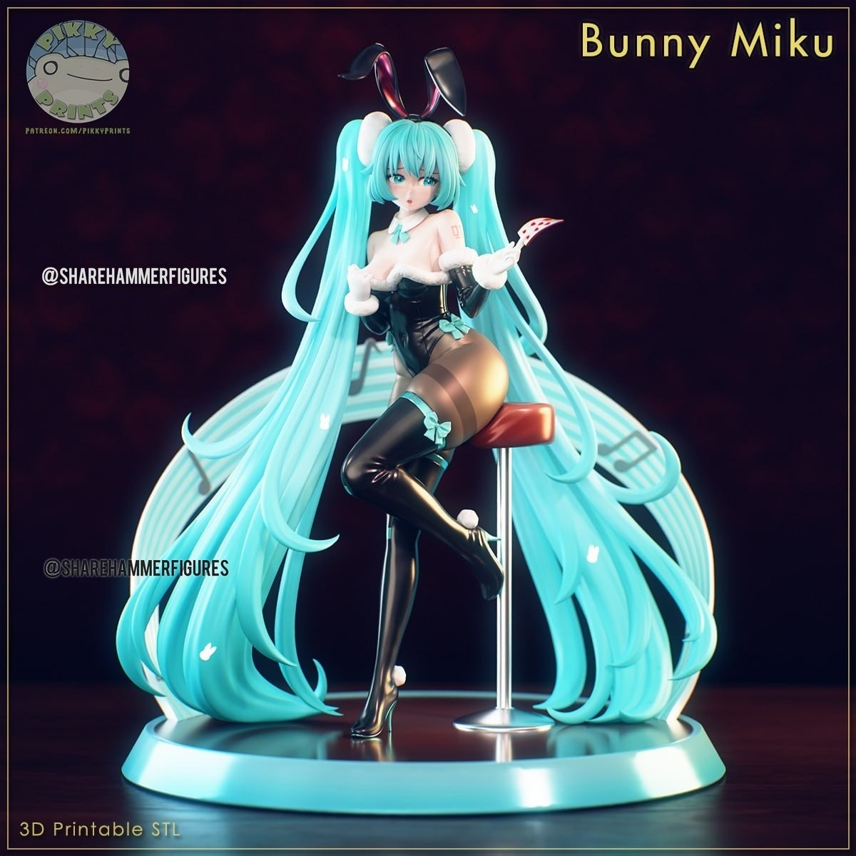 BAJO PEDIDO-Miku Rabbit Sexy-Hatsune Miku