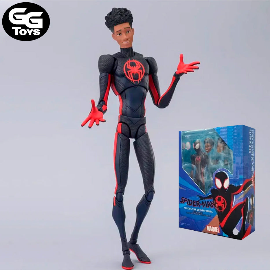 Miles Morales Articulable - Spiderman - Marvel Comic - Figura de Acción 15 cm - En Caja - PVC / Plástico