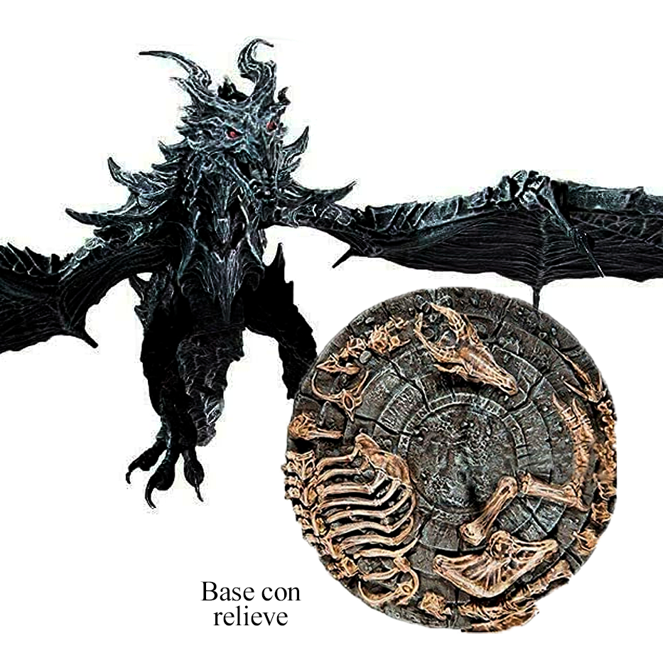 PRÓXIMAMENTE Alduin: El Comedor de Mundos - Skyrim - Figura de Acción 25 cm - En Caja - PVC / Plástico
