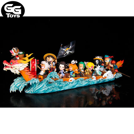 Barco Dragon - One Piece - Figura de Acción 18 x 36 cm - En Caja - PVC / Plástico