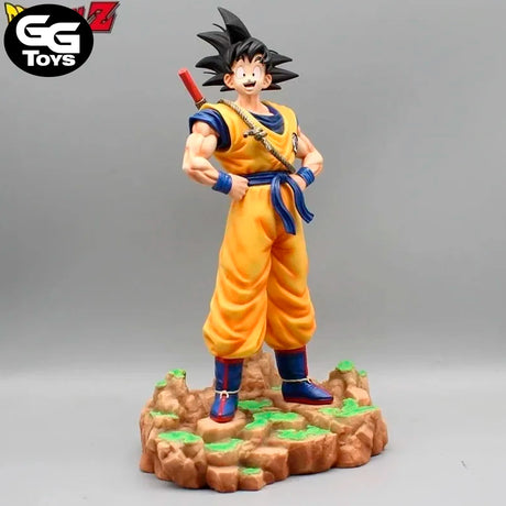Goku Baculo G. - Dragon Ball Z - Figura de Acción 32 cm - En Caja - PVC / Plástico
