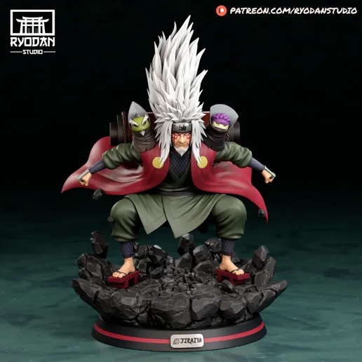 BAJO PEDIDO-Jiraya Viejo Pervertido- Naruto
