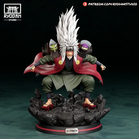 BAJO PEDIDO-Jiraya Viejo Pervertido- Naruto