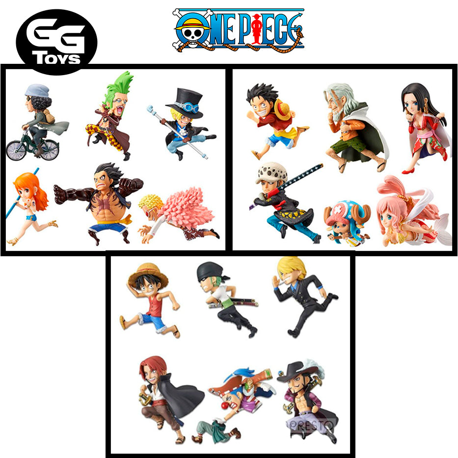 Sets de One Piece Chibis - Figura de Acción 7 cm - PVC / Plástico