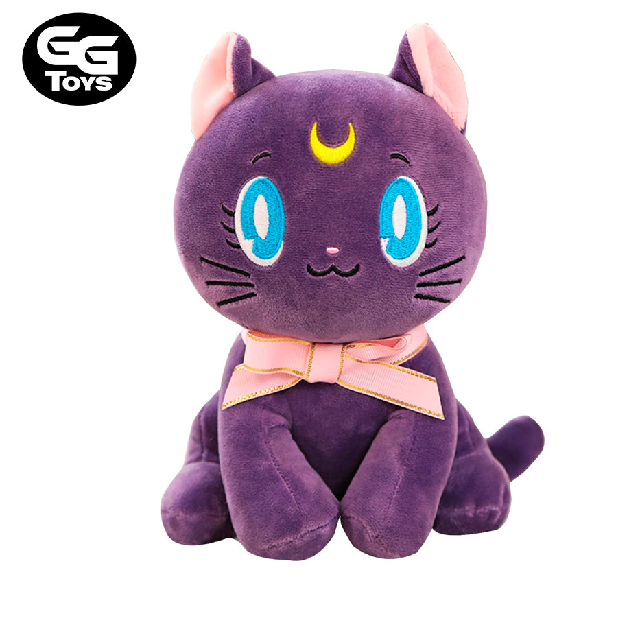 Luna Gata - Sailor Moon - Peluches de 25 cm - Algodón/ Felpa