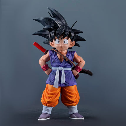PRÓXIMAMENTE Goku Niño Báculo en la Espalda - Dragon Ball GT - Figura de Acción 20 cm - En Caja - PVC / Plástico