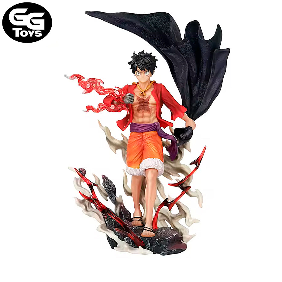 Luffy Haki con Efecto - One Piece - Figura de Acción 27 cm - En Caja - PVC / Plástico