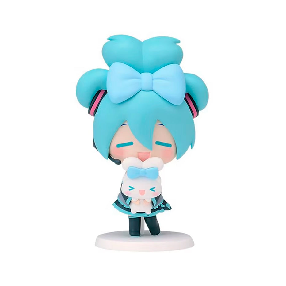 PRÓXIMAMENTE Chibi Miku y Cinnamoroll - Vocaloid - Figura de Acción 10 cm - En Caja - PVC / Plástico