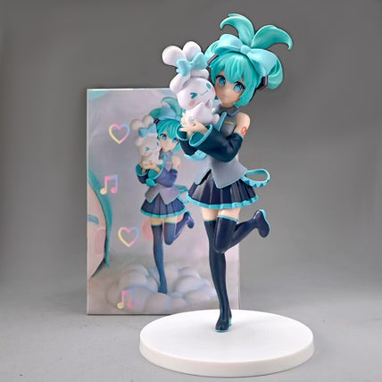 PRÓXIMAMENTE Hatsune Miku y Cinnamoroll Lacitos - Vocaloid - Figura de Acción 17 cm - En Caja - PVC / Plástico