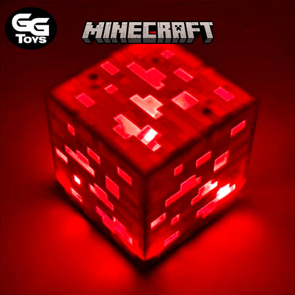 PRÓXIMAMENTE Mecha Roja - Minecraft - Lámpara 7,5 cm - En Caja - PVC / Plástico