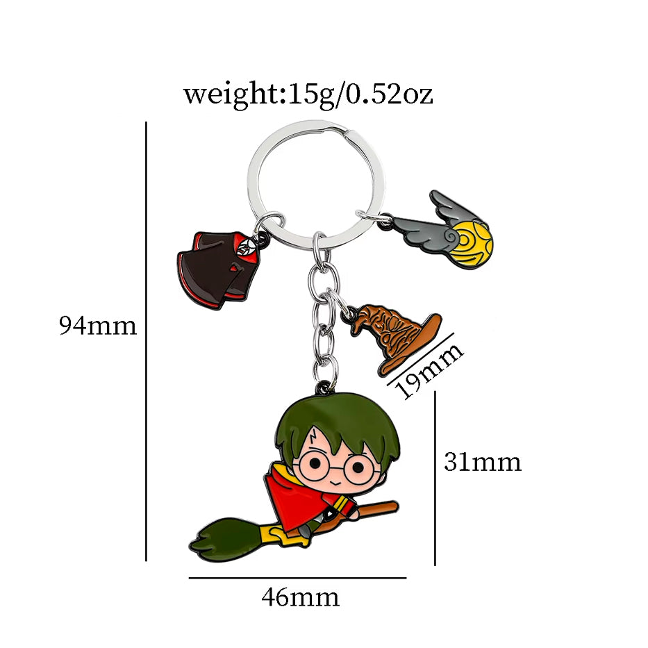 PRÓXIMAMENTE Llavero Harry Quidditch - Harry Potter - Llavero 9 cm - Aleación de Zinc