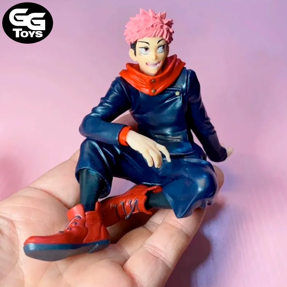 Itadori Sentado - Jujutsu Kaisen - Figura de Acción 8 cm - En Caja - PVC / Plástico