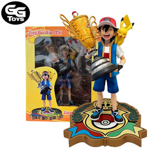Ash Copa - Pokemon - Figura de Acción 28 cm - En Caja - PVC / Plástico