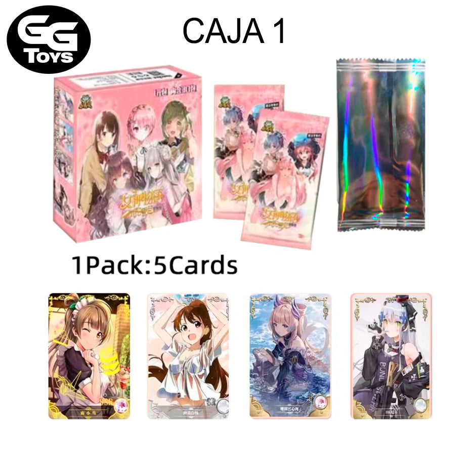 Cartas Coleccionables - Anime Girls 15 x 8 cm - Cartón
