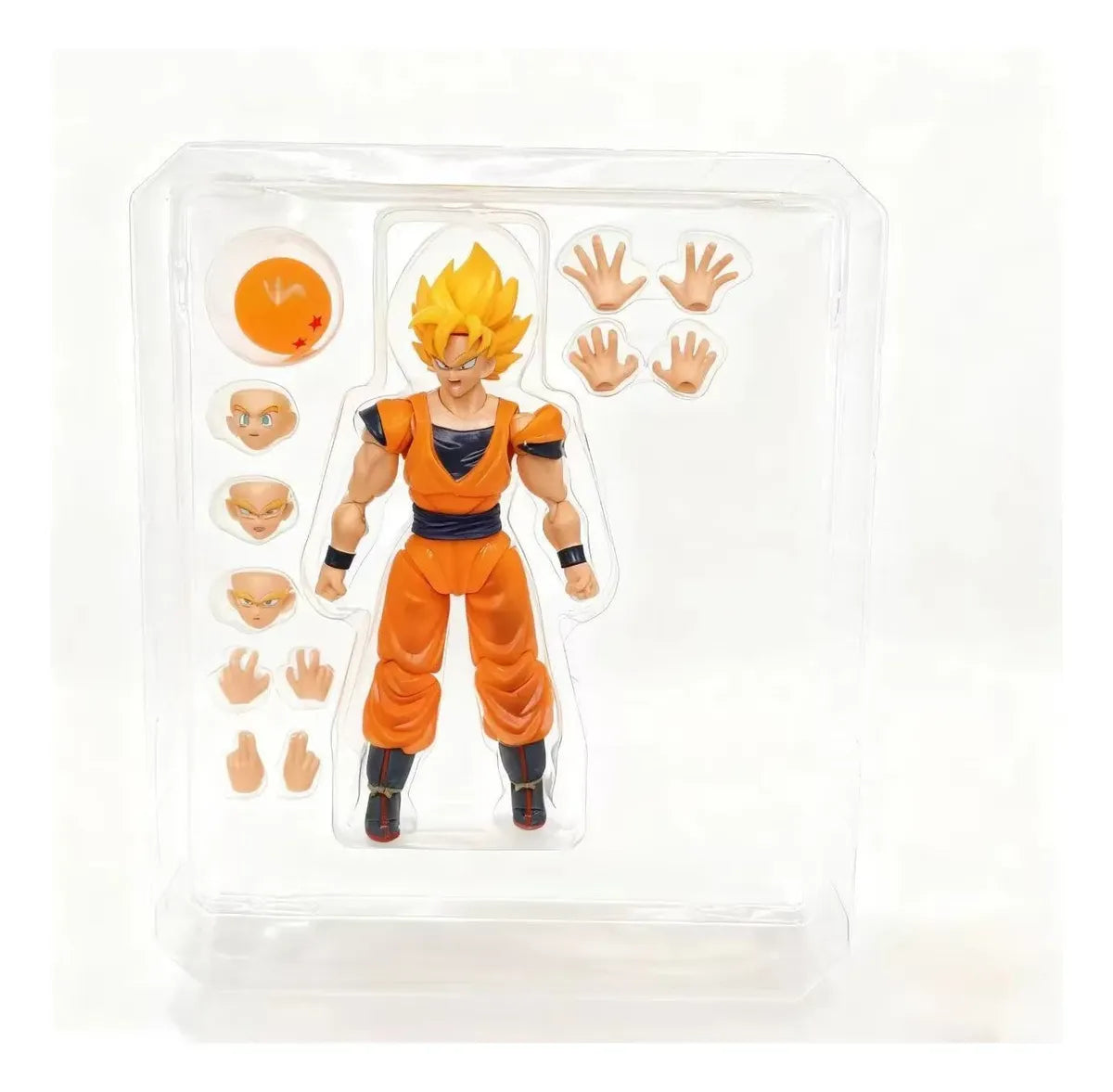 Goku Articulable- Dragon Ball - Figura de Acción 18 cm - En Caja - PVC / Plástico