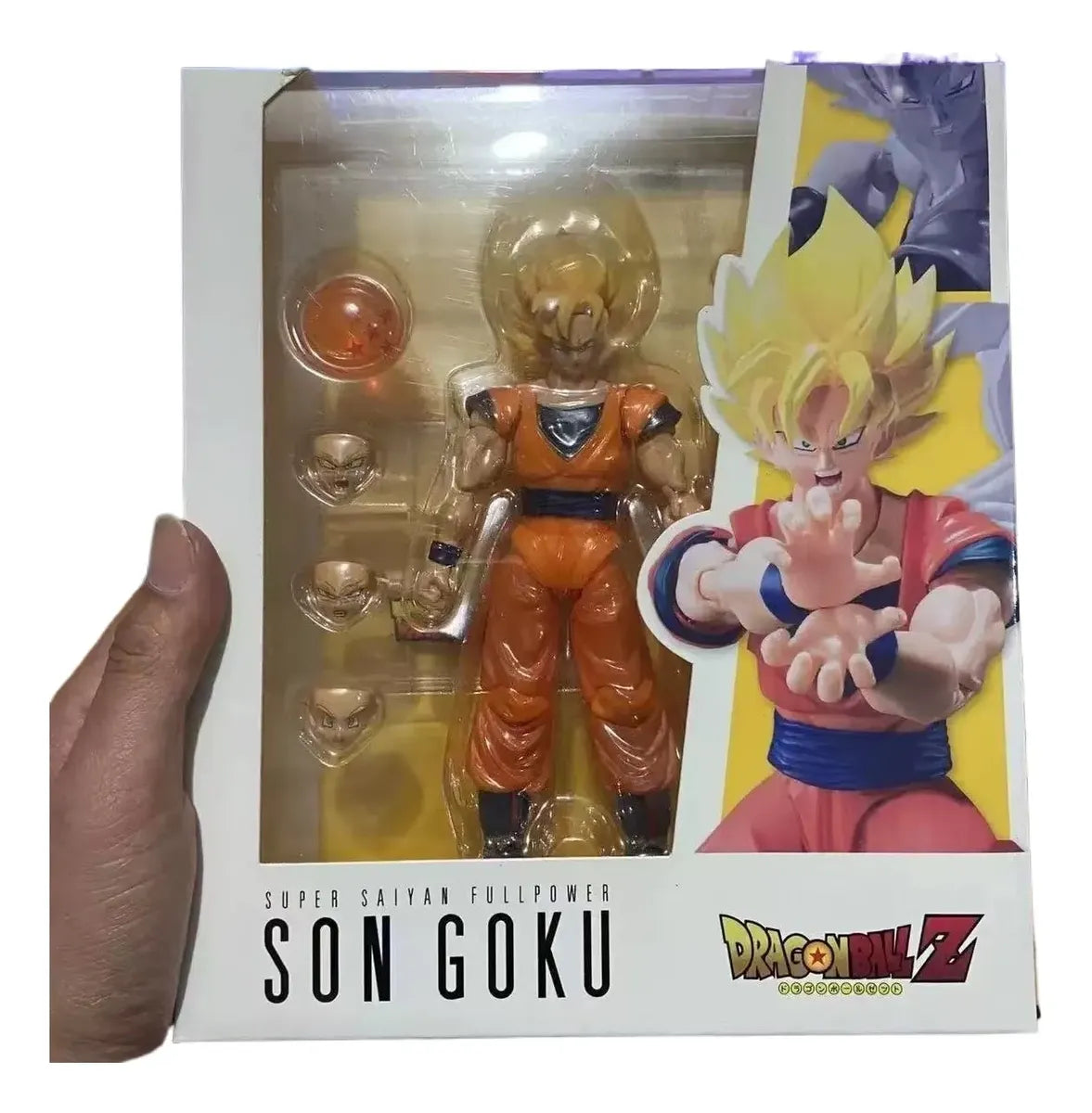 Goku Articulable- Dragon Ball - Figura de Acción 18 cm - En Caja - PVC / Plástico