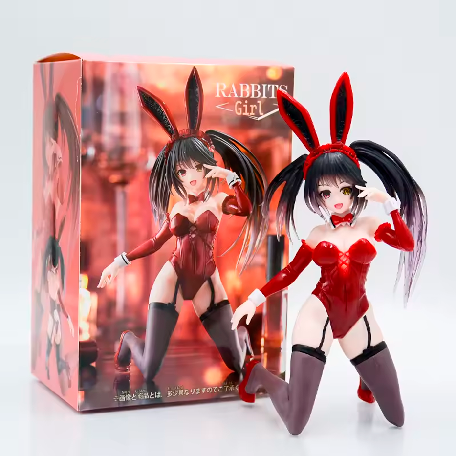 PRÓXIMAMENTE Kurumi Conejita Roja - Date a Live - Figura de Acción 18 cm - En Caja - PVC / Plástico