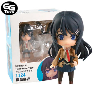 Mai Sakurajima Nendoroid - Bunny Girl Senpai - Figura de Acción 10 cm - En Caja - PVC / Plástico