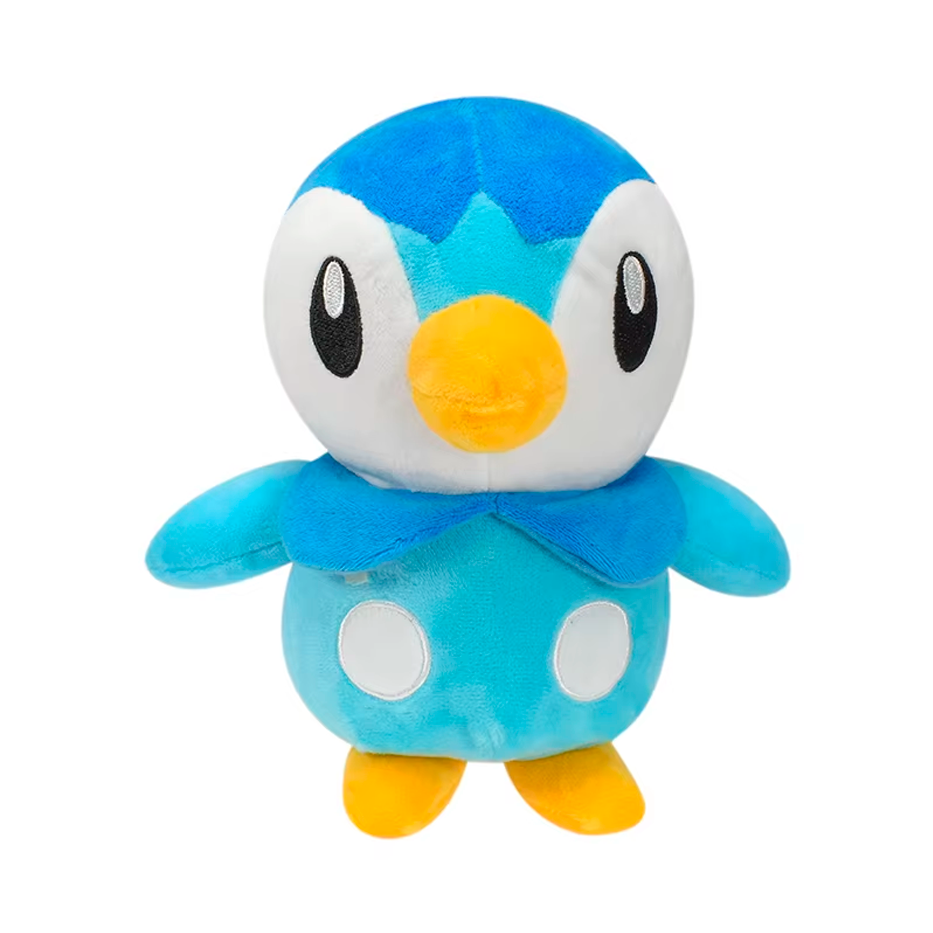 Piplup V2 - Pokemon - Peluche 23 cm - Algodón/ Felpa