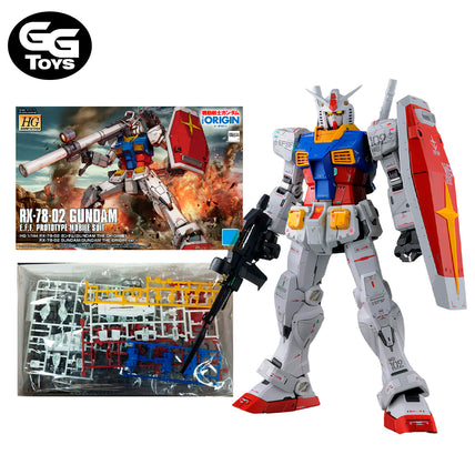 RX-78-2 Gundam Mobile Suit Blanco - Gundam - Model Kit 15 cm - En Caja - PVC / Plástico