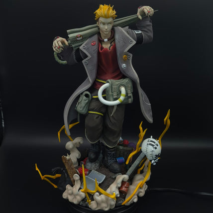 Enjin 2 cabezas- Gachiakuta - Figura de Acción 34 cm - En Caja - Resina
