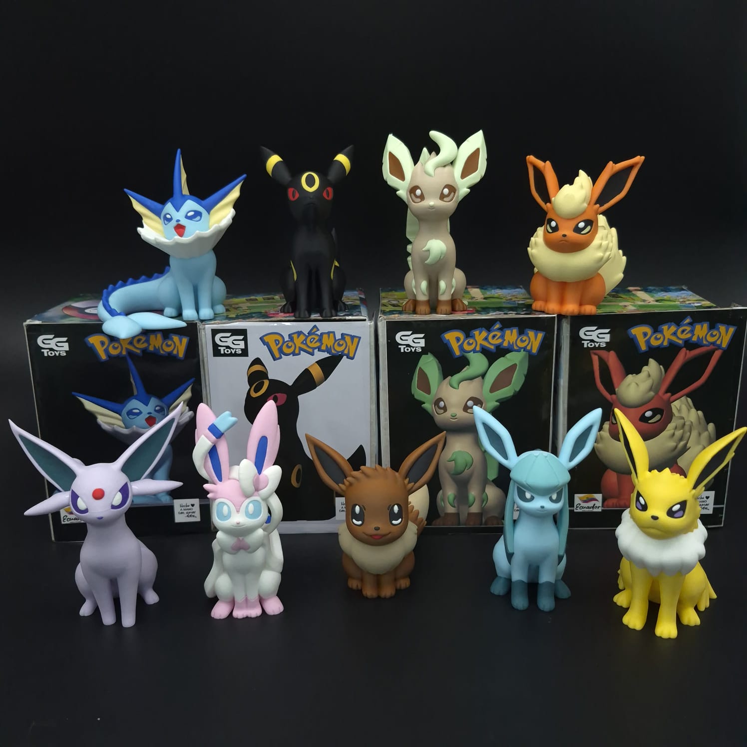 Evoluciones Eevee - Pokemon - Figura de Acción
