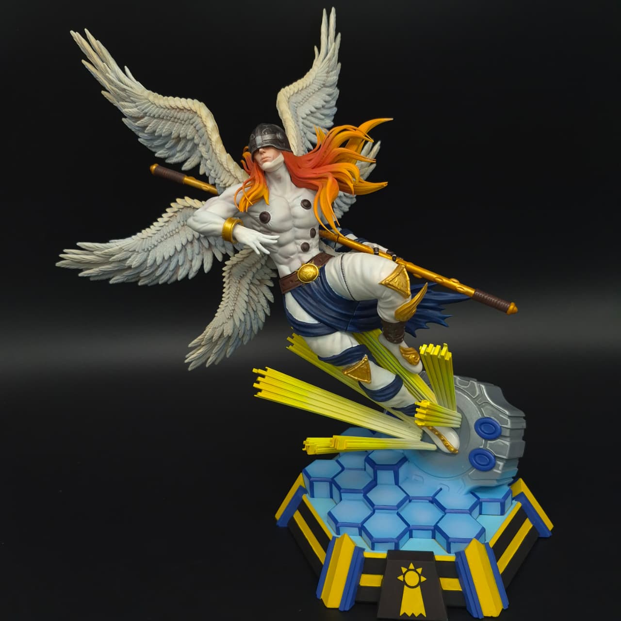Angemon- Digimon - Figura de Acción 35cm - En Caja