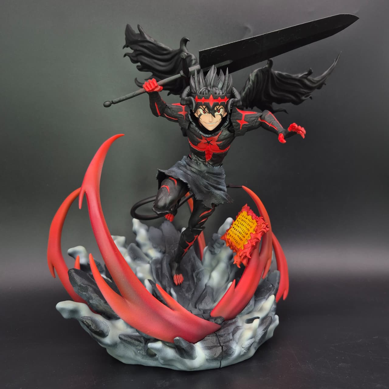 Asta Trasformado- Black Clover - Figura De Accion- 32 cm- En caja