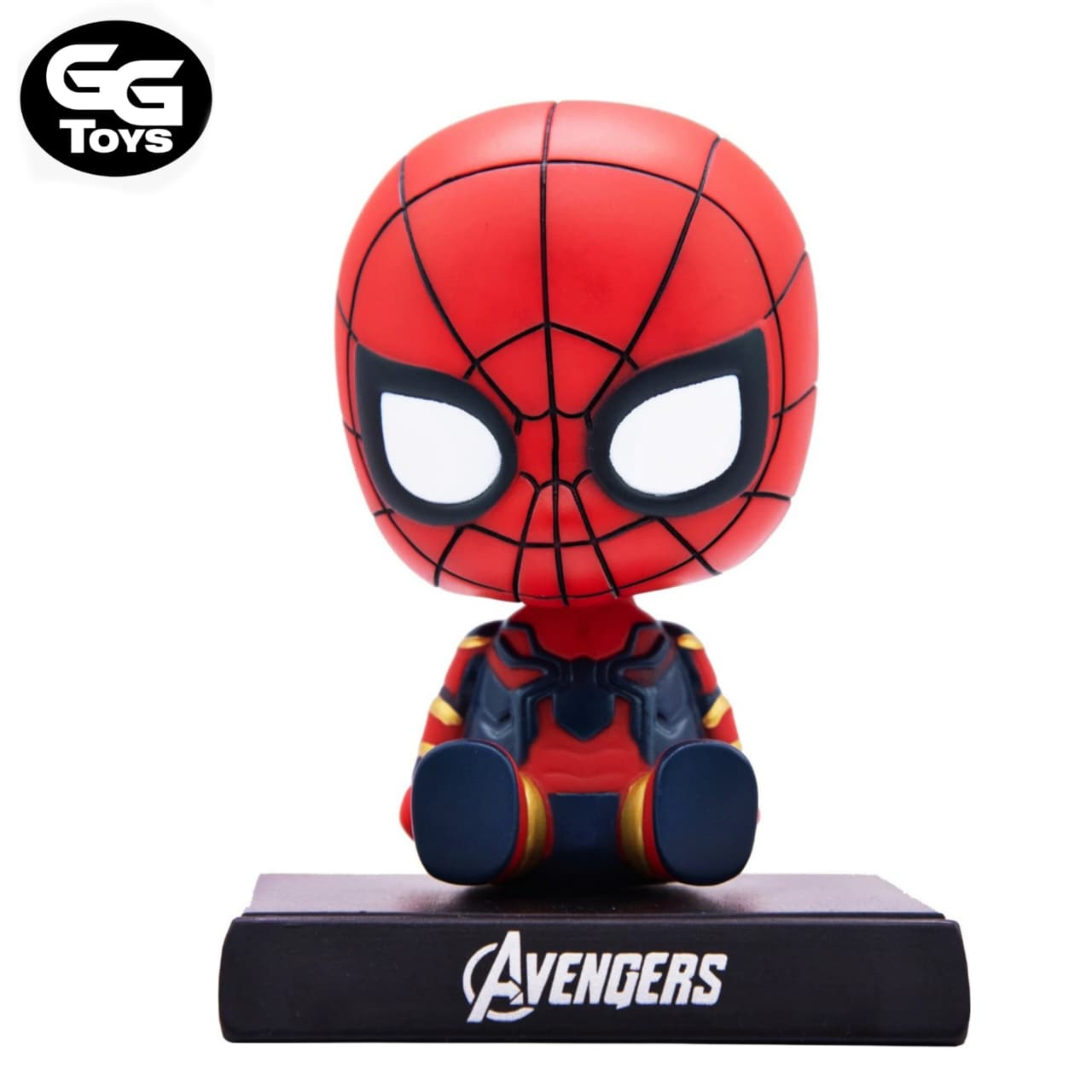 Spiderman Chibbi - Marvel - Figura de Acción 12 cm - PVC / Plástico
