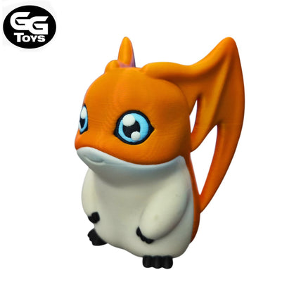 Patamon- Digimon - Figura de Acción 8 cm - PVC / Plástico