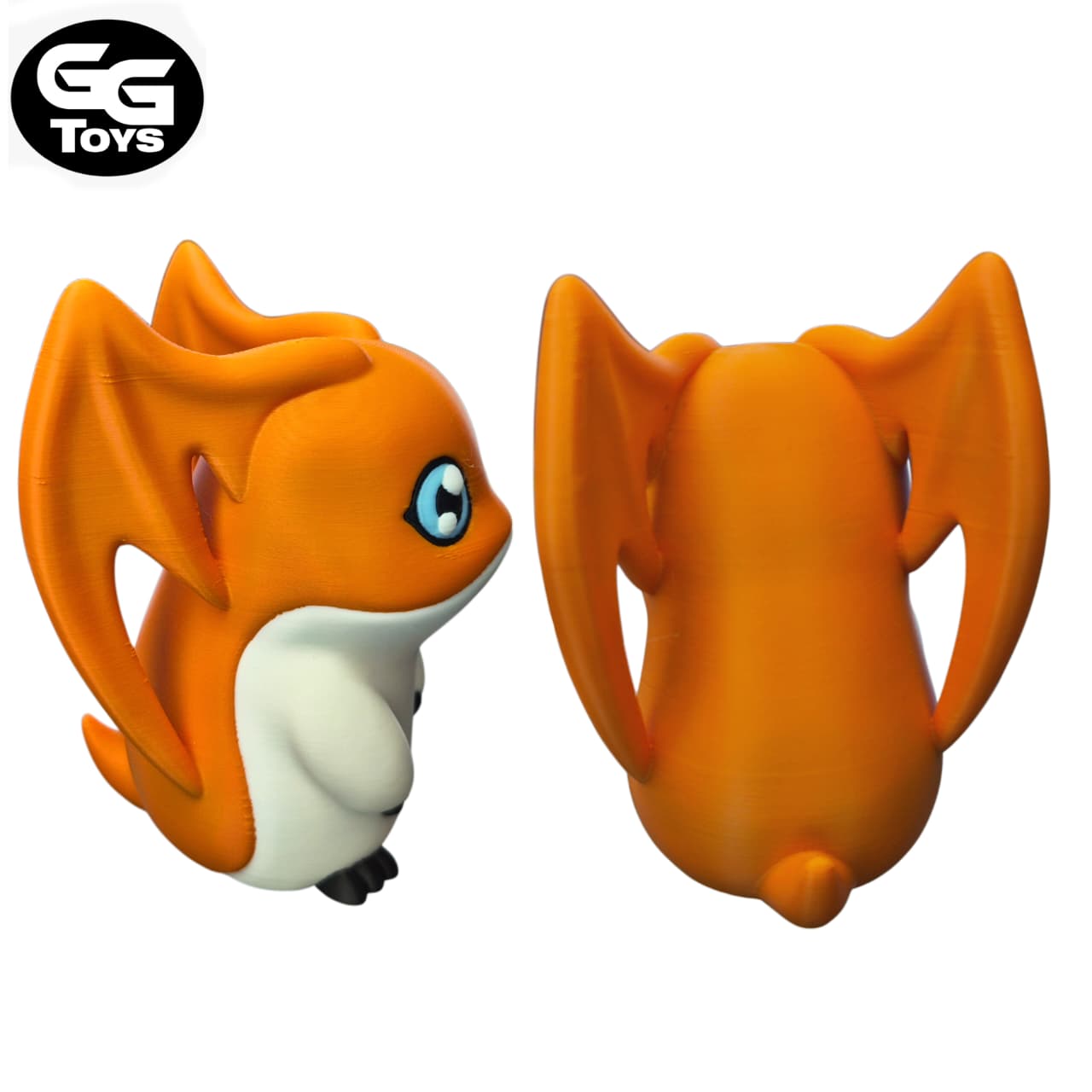 Patamon- Digimon - Figura de Acción 8 cm - PVC / Plástico