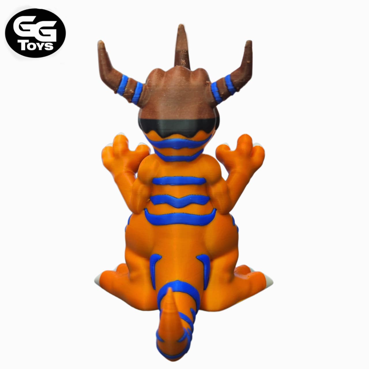 Greymon- Digimon - Figura de Acción 8 cm - PVC / Plástico
