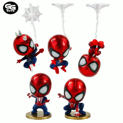 Spiderman Chibbi V2 - Marvel - Figura de Acción 10 cm - PVC / Plástico