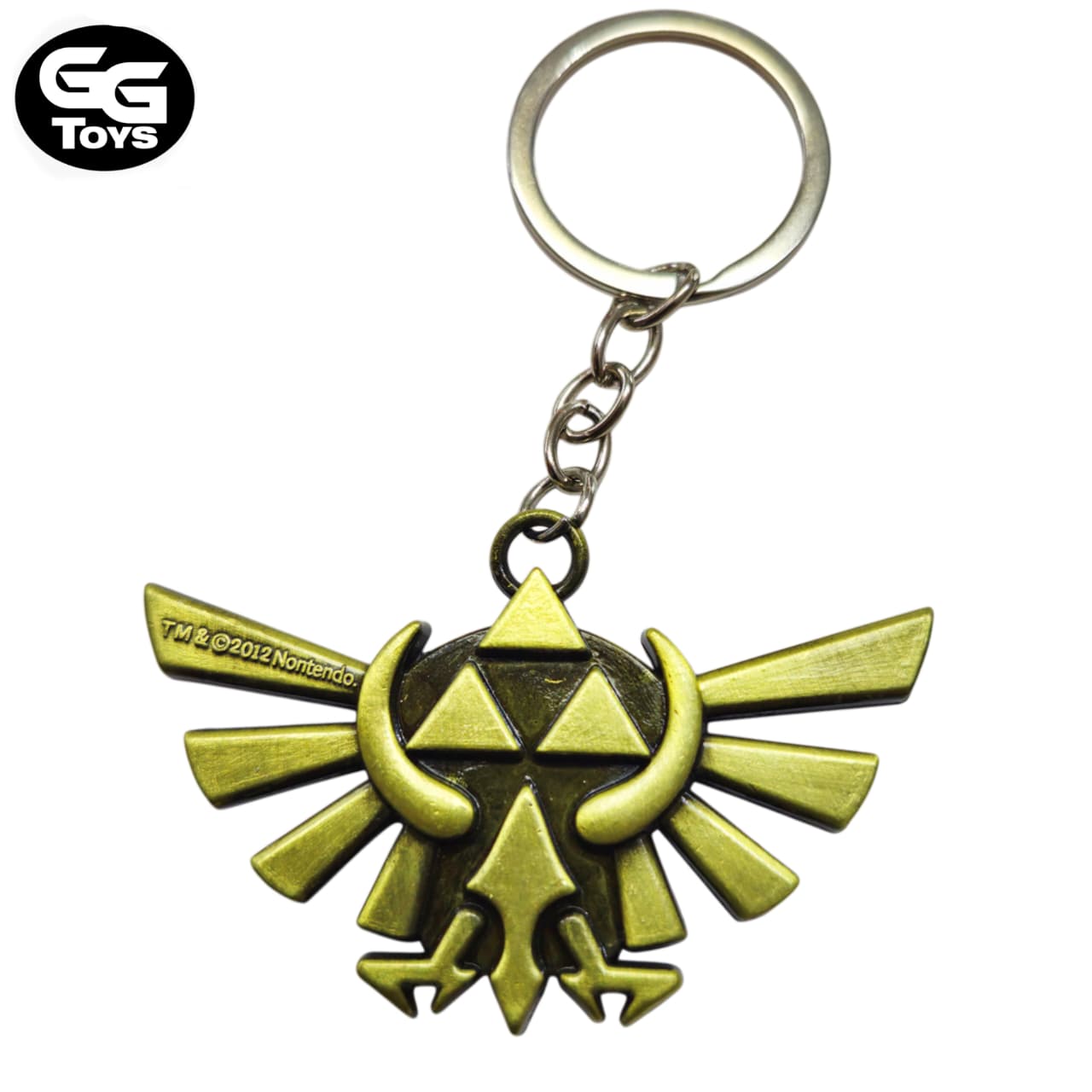 Emblema Hyrule -The Legend of Zelda - Llavero 10 cm - Aleación de Zin