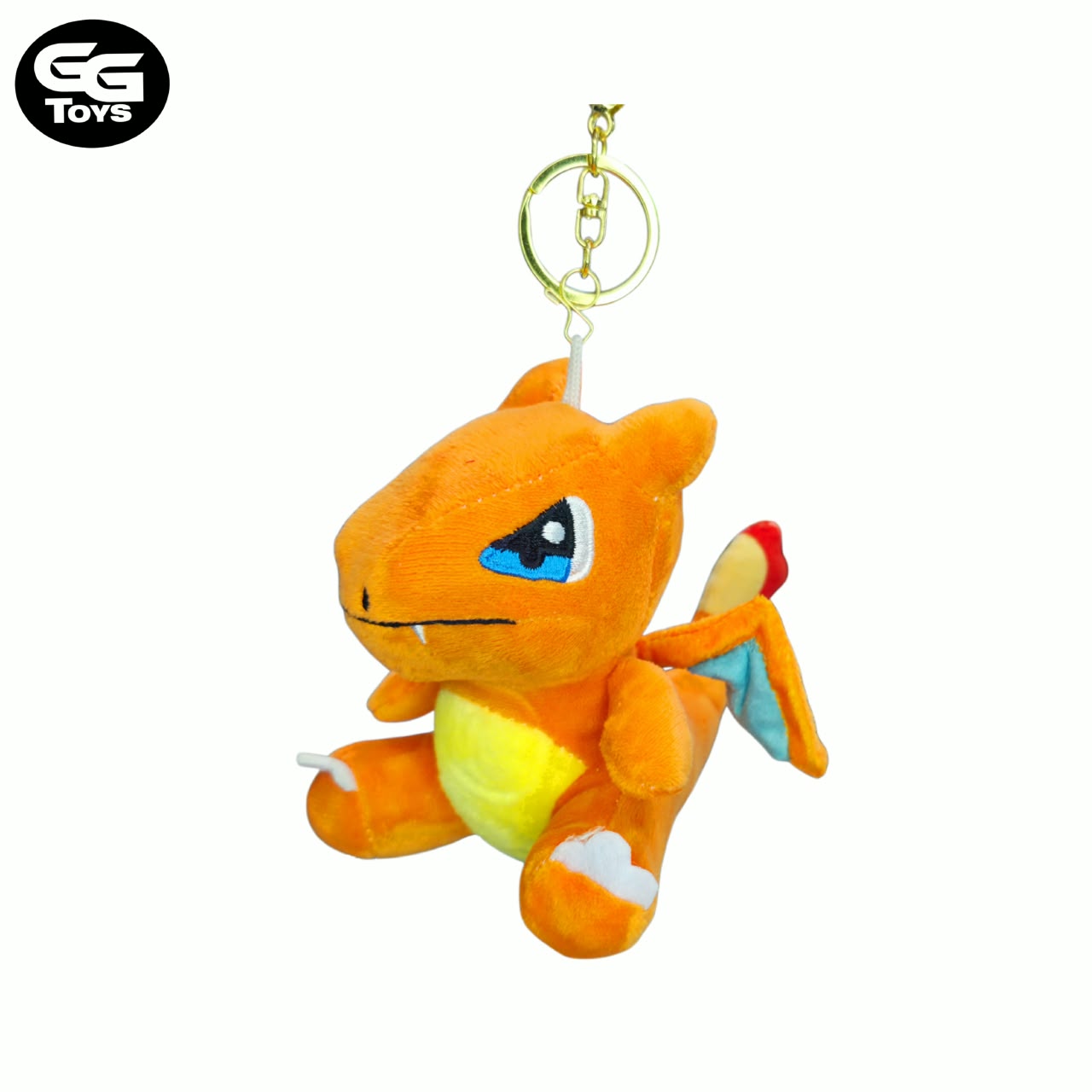 Charizard - Pokemon -Llavero- Peluche 13cm - Algodón/ Felpa