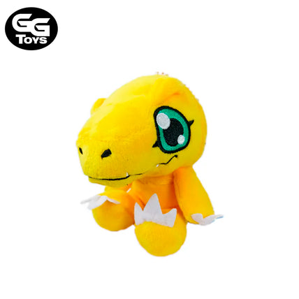 Agumon - Digimon - Peluche 10 cm - Algodón/ Felpa