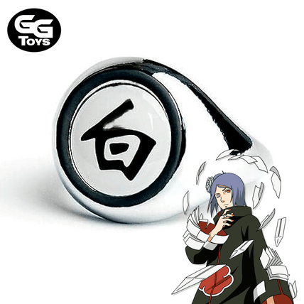 Anillo Akatsuki Konan - Naruto Shippuden - Cosplay 5 cm - Aleación de Zinc