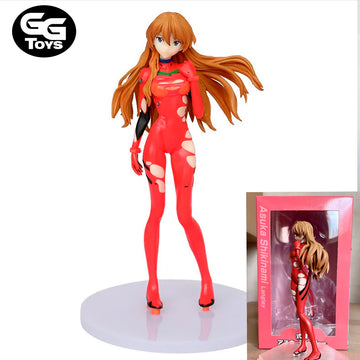 Asuka Langley Rasgada - Evangelion - Figura de Acción 17 cm - En Caja - PVC / Plástico